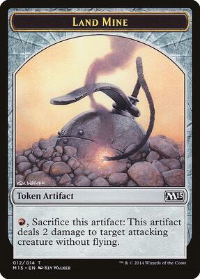 Land Mine Token card from Magic 2015 (M15)