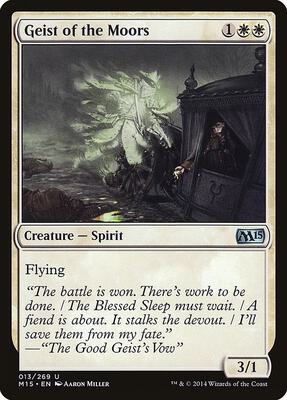 Geist of the Moors card from Magic 2015 (M15)