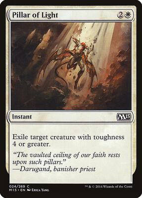 Pillar of Light card from Magic 2015 (M15)