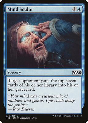 Mind Sculpt card from Magic 2015 (M15)