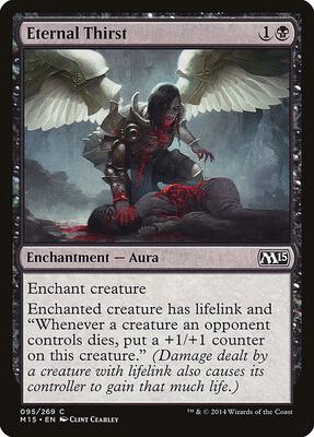 Eternal Thirst card from Magic 2015 (M15)