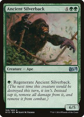 Ancient Silverback card from Magic 2015 (M15)