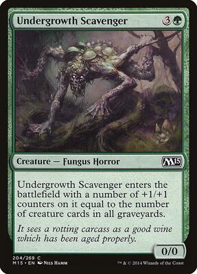 Undergrowth Scavenger card from Magic 2015 (M15)