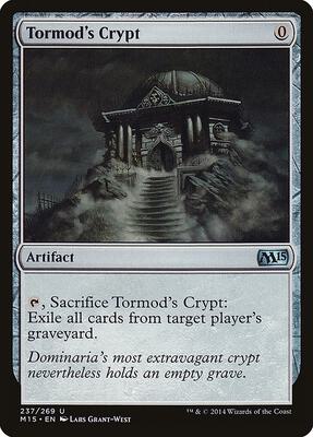 Tormod's Crypt card from Magic 2015 (M15)