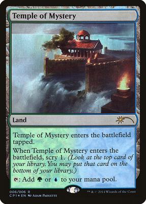 Temple of Mystery card from Unique and Miscellaneous Promos