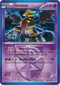 Giratina - 62/135 (BW Plasma Storm) card from Deck Exclusives
