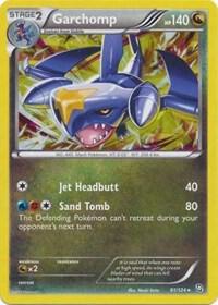 Garchomp - 91/124 (Cracked Ice Holo) card from Deck Exclusives