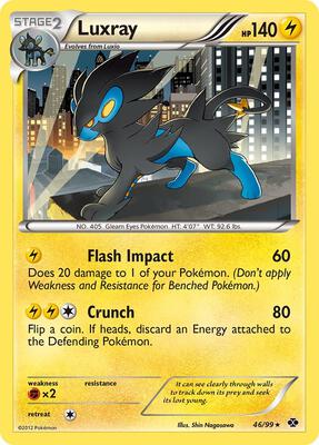 Luxray card from Next Destinies