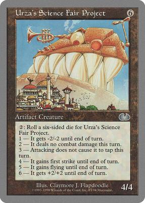Urza's Science Fair Project card from Unglued
