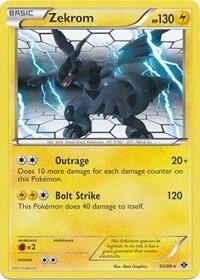 Zekrom - 50/99 (Next Destinies) card from Deck Exclusives
