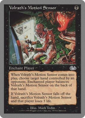 Volrath's Motion Sensor card from Unglued