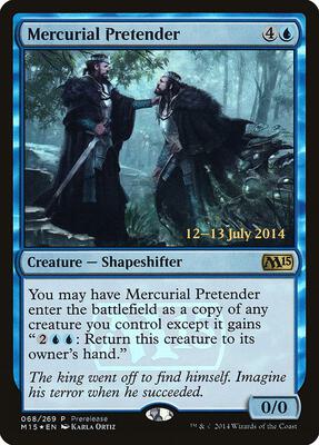 Mercurial Pretender card from Prerelease Cards