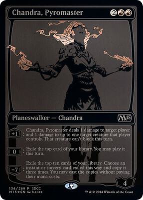 Chandra, Pyromaster (SDCC 2014 Exclusive) card from Media Promos