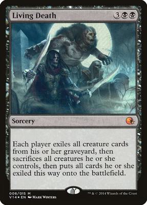 Living Death card from From the Vault: Annihilation