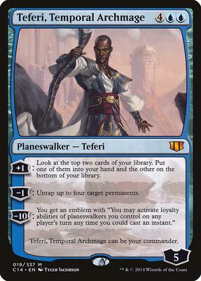 Teferi, Temporal Archmage card from Commander 2014