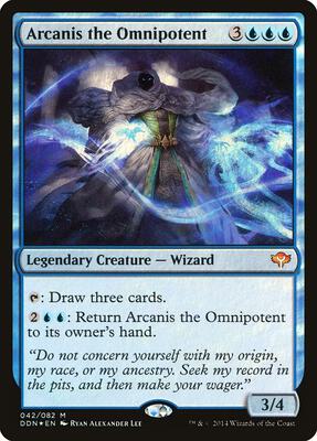 Arcanis the Omnipotent card from Duel Decks: Speed vs. Cunning
