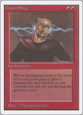 Power Surge card from Unlimited Edition