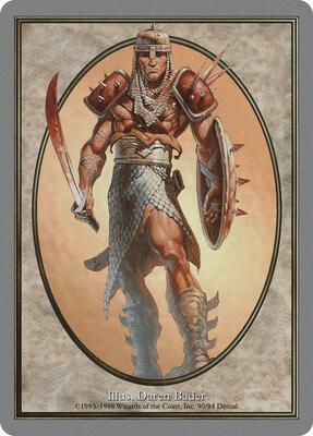 Soldier Token card from Unglued