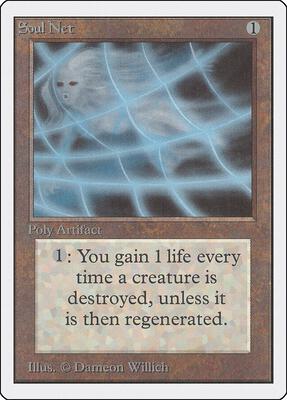 Soul Net card from Unlimited Edition