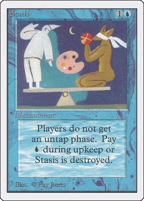 Stasis card from Unlimited Edition