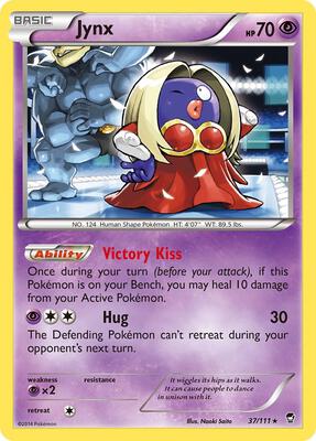 Jynx card from XY - Furious Fists