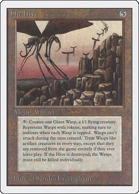 The Hive card from Unlimited Edition