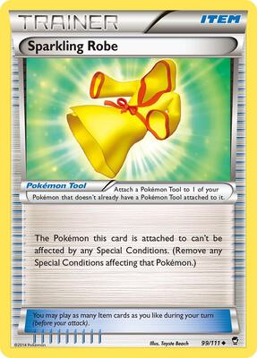 Sparkling Robe card from XY - Furious Fists