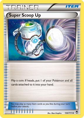 Super Scoop Up card from XY - Furious Fists