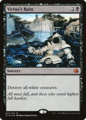 Virtue's Ruin card from From the Vault: Annihilation