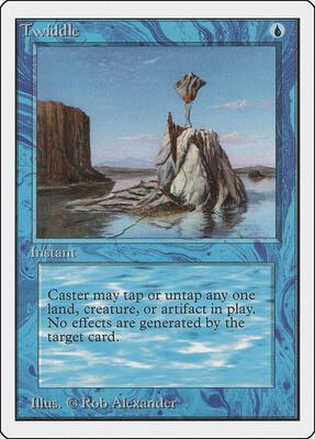 Twiddle card from Unlimited Edition