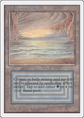 Underground Sea card from Unlimited Edition