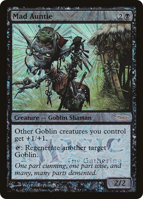 Mad Auntie card from Junior Series Promos
