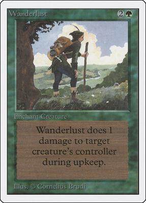 Wanderlust card from Unlimited Edition