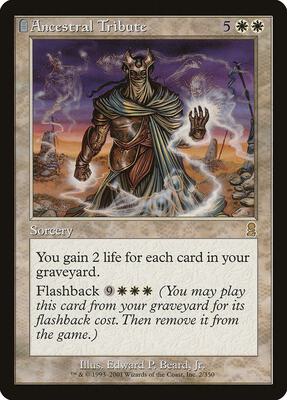Ancestral Tribute card from Odyssey