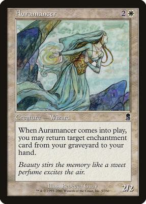 Auramancer card from Odyssey