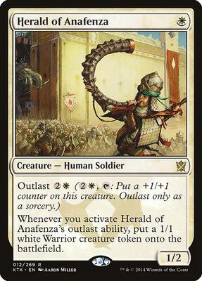 Herald of Anafenza card from Khans of Tarkir