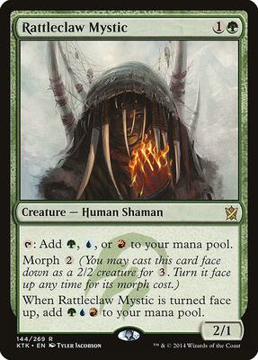 Rattleclaw Mystic card from Khans of Tarkir
