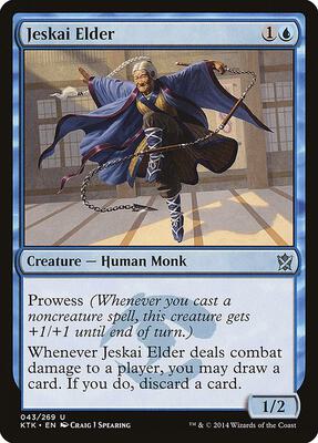 Jeskai Elder card from Khans of Tarkir