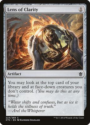 Lens of Clarity card from Khans of Tarkir