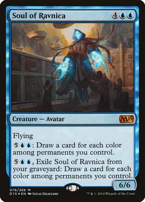 Soul of Ravnica card from Media Promos