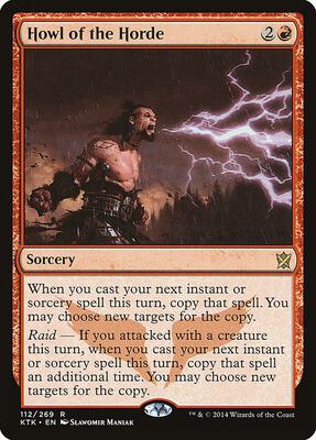 Howl of the Horde card from Khans of Tarkir