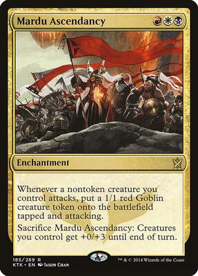 Mardu Ascendancy card from Khans of Tarkir