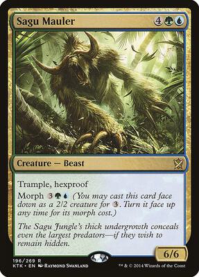 Sagu Mauler card from Khans of Tarkir