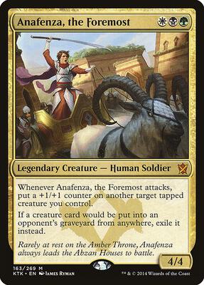 Anafenza, the Foremost card from Khans of Tarkir