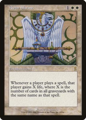 Aven Shrine card from Odyssey