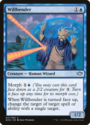 Willbender card from Duel Decks: Speed vs. Cunning