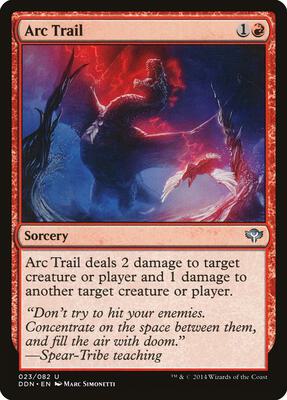 Arc Trail card from Duel Decks: Speed vs. Cunning