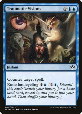 Traumatic Visions card from Duel Decks: Speed vs. Cunning