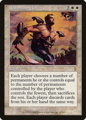 Balancing Act card from Odyssey