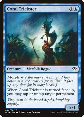 Coral Trickster card from Duel Decks: Speed vs. Cunning